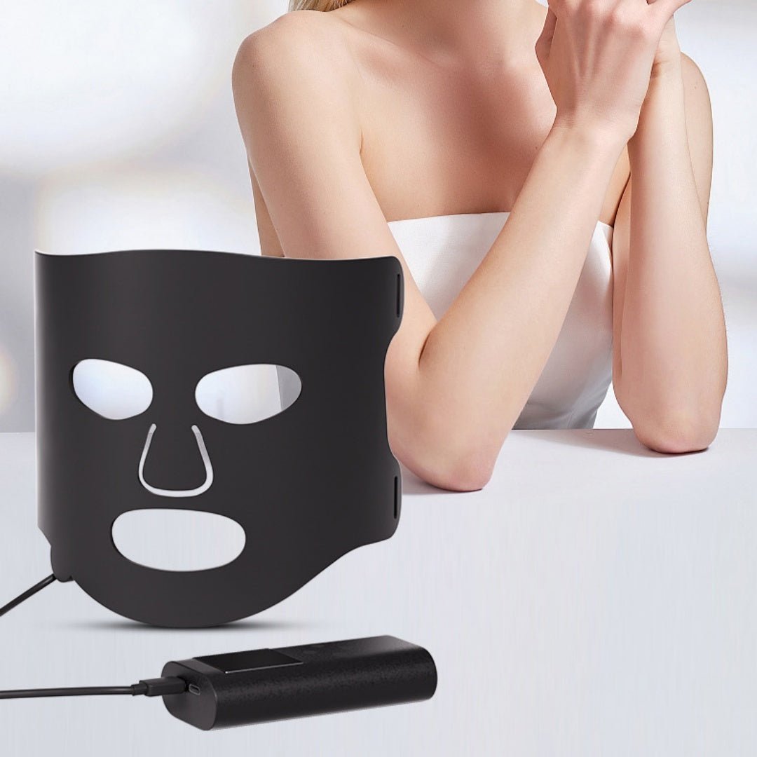 LED Photothérapie masque noireWENDY BEAUTY