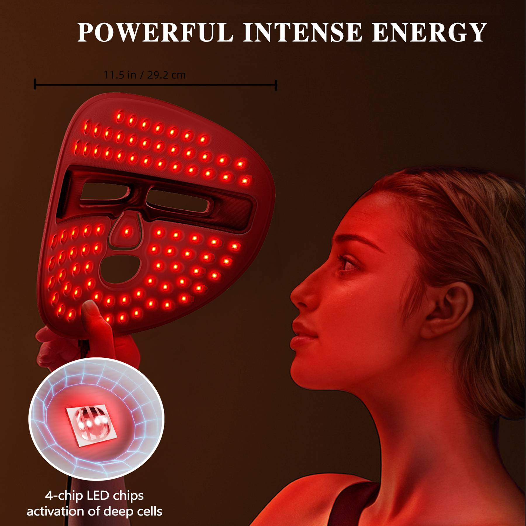 Masque facial led newWENDY BEAUTY